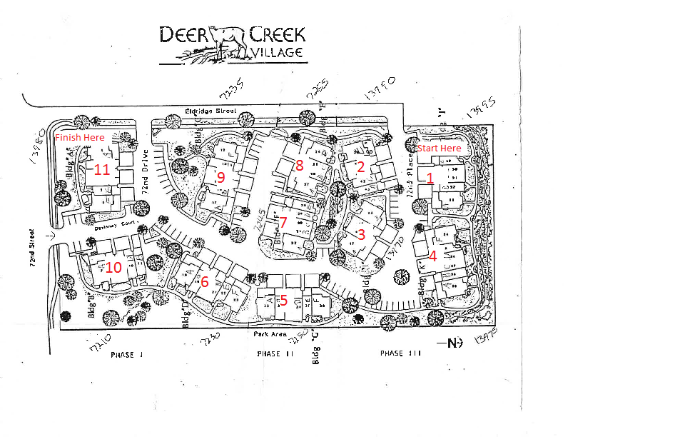 Deer Creek – Building Sequence