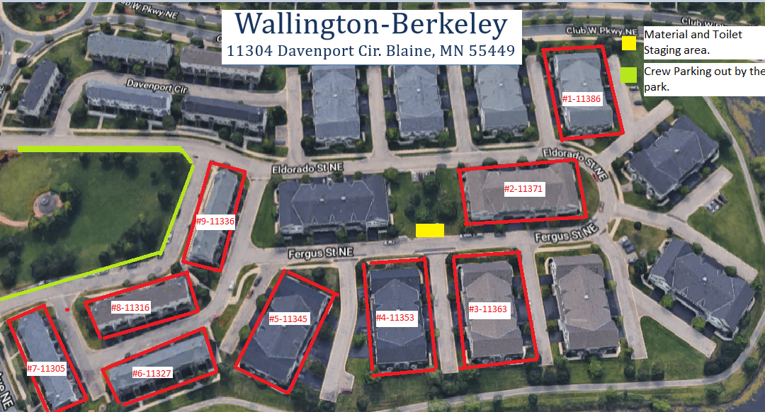 Wallington Berkeley Site Map